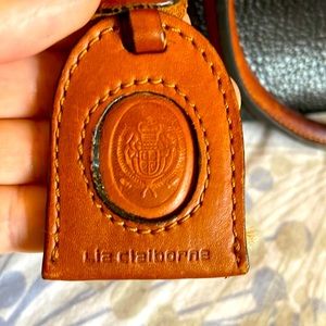 Liz Claiborne tan and black Vintage Handbag